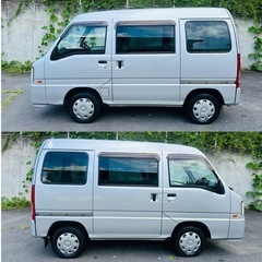 スバル サンバーバン4WD 、5速マニュアル 、パワステ 、パワーウィンドウ本車検2年付。EBD-TV2 、H24 年2月、Tベルト交換済の画像