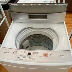 【リユースのサカイ八街店】★ジモティ割あり★ AQUA　洗濯機　22年製　4.5kg　クリーニング済　YJ6920の画像
