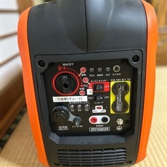 ☆KOSHINインバーター発電機 携行缶 エンジンオイル付きの画像