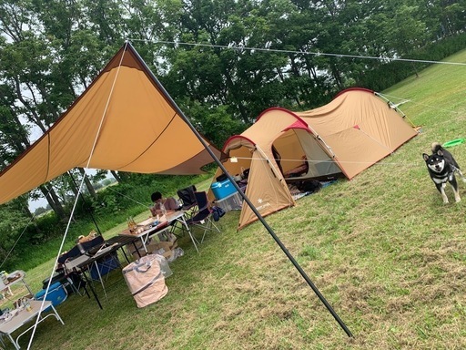 『商談中』　スノーピーク　テント