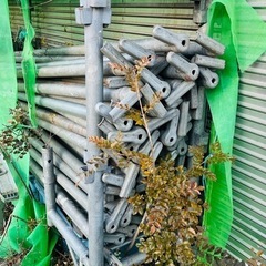 足場材 くさび式 Aタイプ 建地 手摺 アンチ 600 900 1200 1800 等   鳶 職人の画像