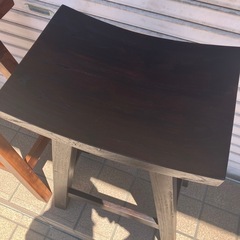 カウンターの椅子2つセット　の画像