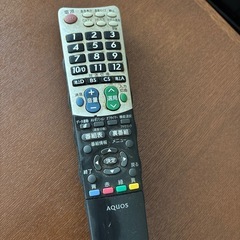 テレビ&テレビ台、リモコンの画像