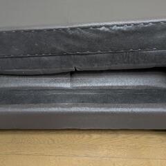 ニトリ本革2人掛けソファー　ナルタの画像