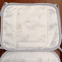 【美品】バースデー cottoli 保冷剤付き マルチシート ベビーカーシート チャイルドシートの画像
