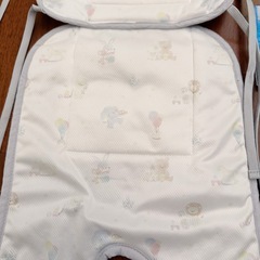 【美品】バースデー cottoli 保冷剤付き マルチシート ベビーカーシート チャイルドシートの画像