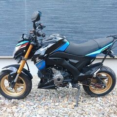 札幌 KAWASAKI Z125Pro 2017年 走行8400km 125cc BR125H 機関良好 リアタイヤ新品 検(北海道 カワサキ KSR 110 80 grom グロムの画像