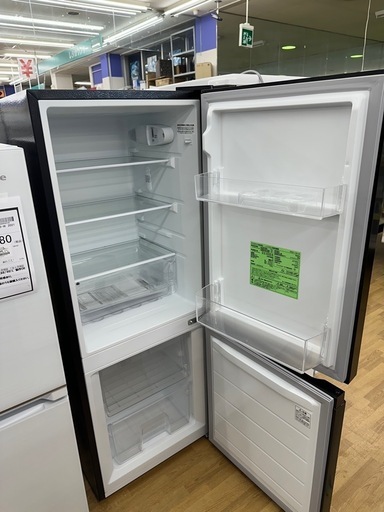 【ドリーム川西店御来店限定】アイリスオーヤマ　冷蔵庫　IRSD-13A-B　2024年製／クリーニング済み 【2125560000020487】