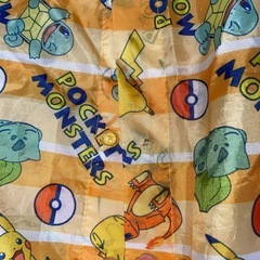 （ジャンク品）レインコート　子供用の画像