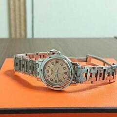 美品。HERMES　エルメス　クリッパー　CL4.210 腕時計の画像