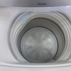 Haier 全自動洗濯機 ステンレス槽 5.5kg 2024年製 JW-HS55Cの画像