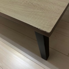こたつ　テーブル　センターテーブル　ブラウン　グレー　ローテーブル　モダンデコの画像
