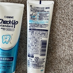 歯磨き粉　チェックアップ　checkupの画像