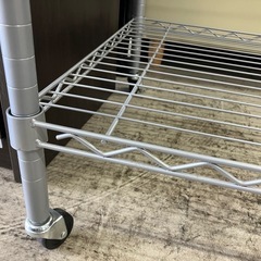 ロ2507-562 スチールラック 衣装類収納用 中古 現状お渡しの画像