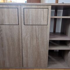 【取引中】カウンターダストボックス◯Harmoa◯収納棚&大容量ゴミ箱の画像
