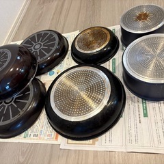 ティファールetcフライパンセット売りの画像