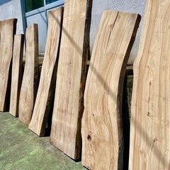 一枚板 テーブル イス DIY用
 の画像