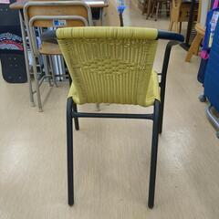 【無料商品】ラタン調パイプスタックチェア  【こちらは店舗です。浜村鹿野温泉ICから3分 買取本舗 宮本リサイクル 営業時間9～19時 定休日水曜のみ←連絡できませんm(_ _)m】の画像