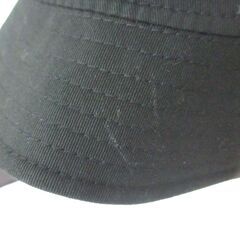( M-674 )NEW ERA ニューエラ バケットハット 帽子 ブラック 黒 中古の画像