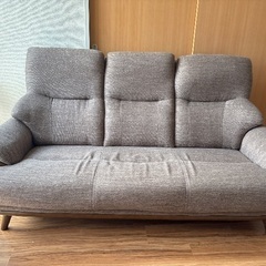 【美品】ニトリ　3人掛けソファーの画像