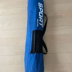 バドミントン用ネット 折り畳み 簡単組み立て 収納袋付き 屋内 屋外 持ち運び どこでも 高さ(86~150)cm調整可能 子供も使えるの画像