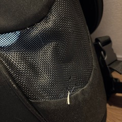 ネコセカイ キャリーリュック Mサイズ 黒の画像