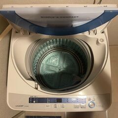 SHARP 洗濯機 ES-GE55P-A 5.5kg（2015年製／動作確認済み）★直接お引き取り限定！の画像