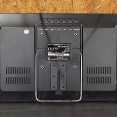 液晶部傷多数あり ダイアモンドヘッド OVER TIME 14インチポータブルTV OT-PFT14TE 動作確認済 2024年製 録画機能付きの画像