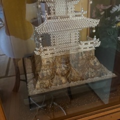 パール型　塔　置き物の画像