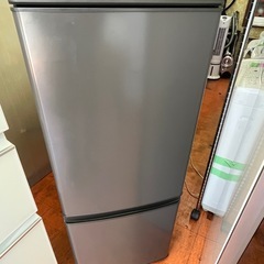 冷蔵庫三菱22年146L一人暮らし用2ドア右開き仙台市内無料配達の画像