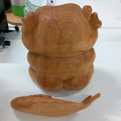 0722-023 美術品　置物 【※高額商品のため、カウンター内にて保管しております。お探しの方はスタッフまでお声がけください。】の画像