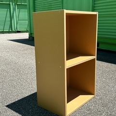 【無印良品】収納棚　本棚　2段　の画像