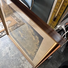 仏教美術 木枠 額装 額縁の画像