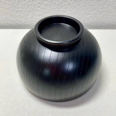 【2点セット】しらさぎ椀 M 漆黒　けやき・さくら の画像