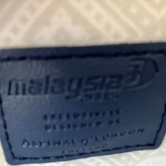 新品　マレーシア航空　ASPINAL of LONDON アメニティポーチの画像
