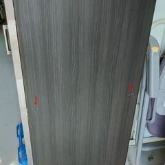 ニトリ キッチンカウンター モデル ポスティア 90 BK 幅90.5cm 奥行き50cm 高さ100.5cm 食器棚 レンジ台 ②の画像