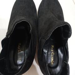 【新品未使用】黒のブーツの画像