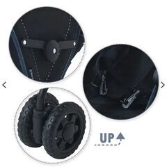 【ベビー用品２点セット】スイングハイローラック、バギーの２点の画像