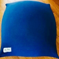 定価19,690円　ヨギボー　ミニ　Yogibo Mini ヨギボー ミニ ネイビーブルー ソファー クッション 座椅子 ソファーベッド　ネイビー　の画像