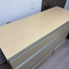 木製　タンスの画像