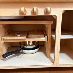 木製　おままごとセットの画像
