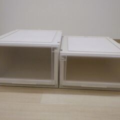 クローゼットケース2個（高さ25・30㎝）【小金井市民限定】（小金井市再生家具）品番：07-03-22 ※新規優先の画像