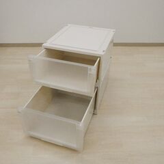 クローゼットケース2個（高さ25・30㎝）【小金井市民限定】（小金井市再生家具）品番：07-03-22 ※新規優先の画像