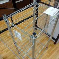 【リユースのサカイ八街店】★ジモティ割あり★ メタルラック　シルバー　クリーニング済　YJ6927の画像