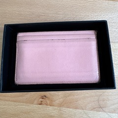 CHANEL カードケース 名刺入れ ピンクの画像