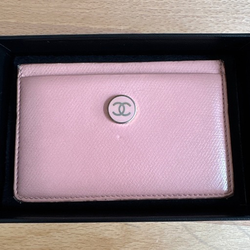 CHANEL カードケース 名刺入れ ピンク