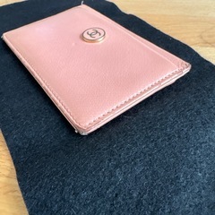 CHANEL カードケース 名刺入れ ピンクの画像