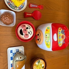 アンパンマン　炊飯器セットの画像