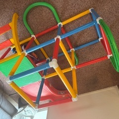 アンパンマン　ジャングルジム付き滑り台の画像