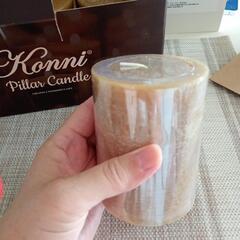大きめキャンドル３個セットの画像